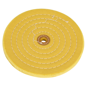 Sealey BG200BWC 200 x 16mm Buffing Wheel 16mm Bore - Coarse