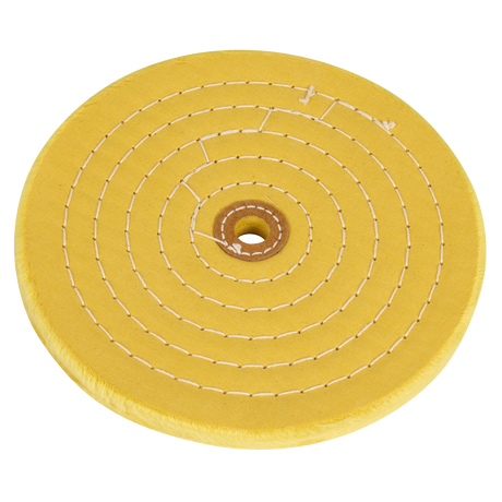 Sealey BG200BWC 200 x 16mm Buffing Wheel 16mm Bore - Coarse