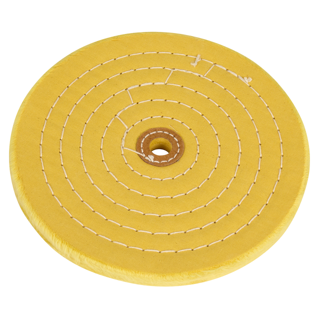 Sealey BG200BWC 200 x 16mm Buffing Wheel 16mm Bore - Coarse