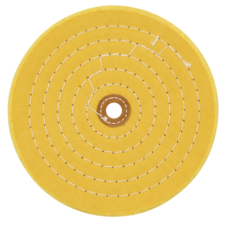 Sealey BG200BWC 200 x 16mm Buffing Wheel 16mm Bore - Coarse - additional view 2