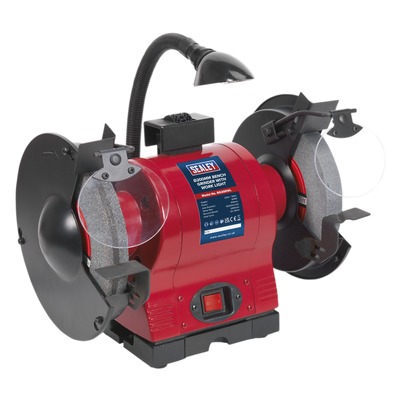 Sealey BG200WL 200mm Bench Grinder with Worklight 550W/230V