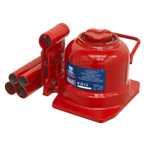 Sealey BJ10LE Low Profile Telescopic Bottle Jack 10 Tonne
