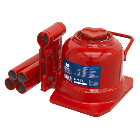 Sealey BJ10LE Low Profile Telescopic Bottle Jack 10 Tonne