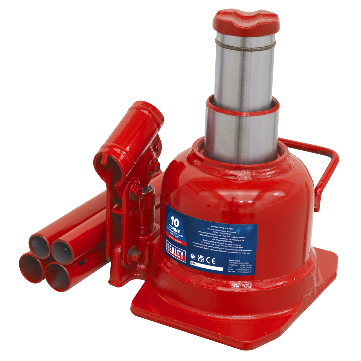 Sealey BJ10LE Low Profile Telescopic Bottle Jack 10 Tonne - additional view 14