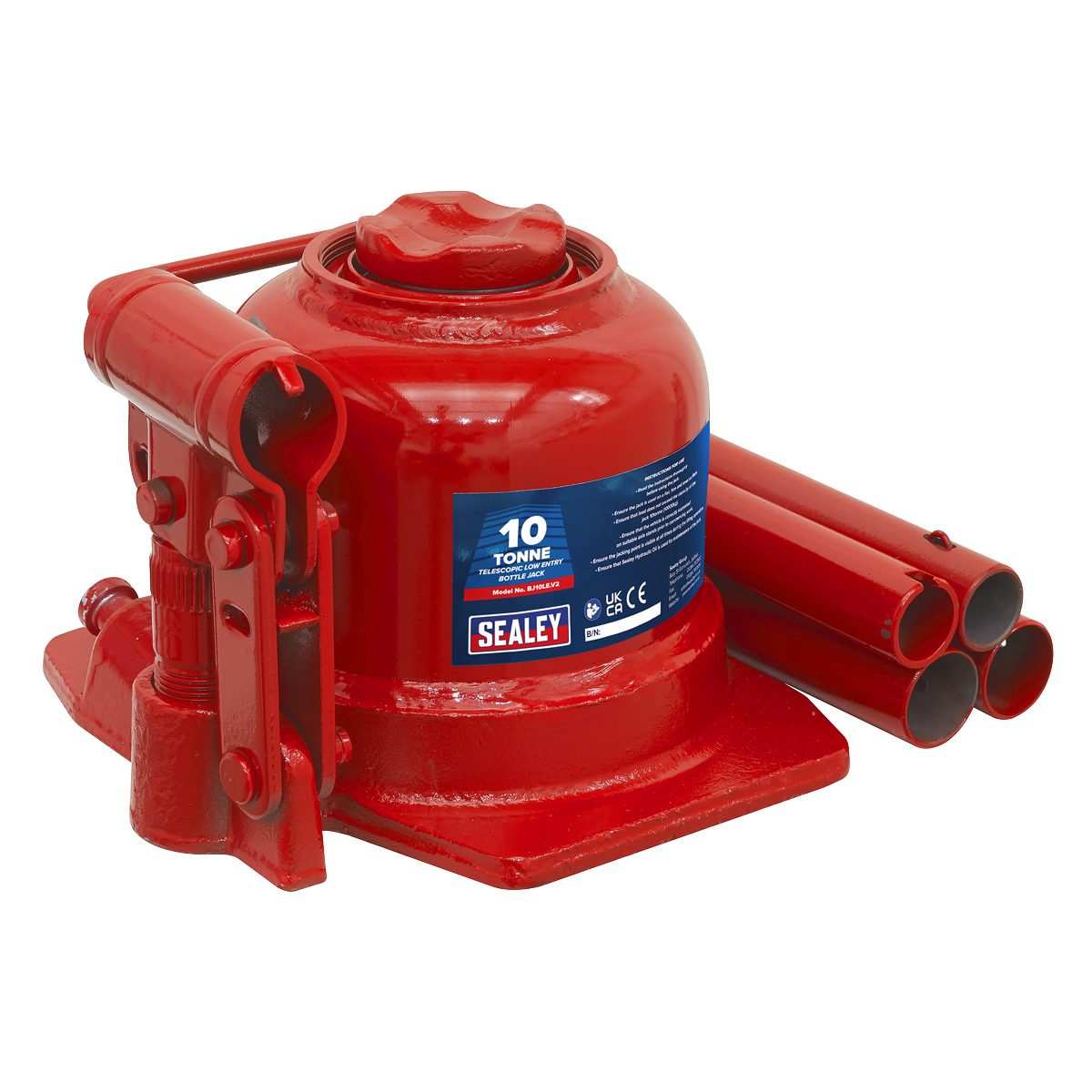 Sealey BJ10LE Low Profile Telescopic Bottle Jack 10 Tonne - additional view 13