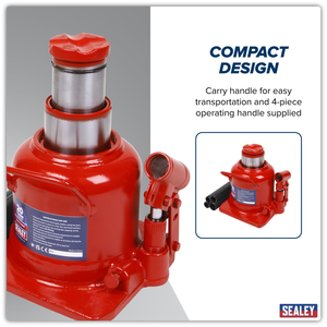 Sealey BJ20LE Low Profile Telescopic Bottle Jack 20 Tonne - additional view 9