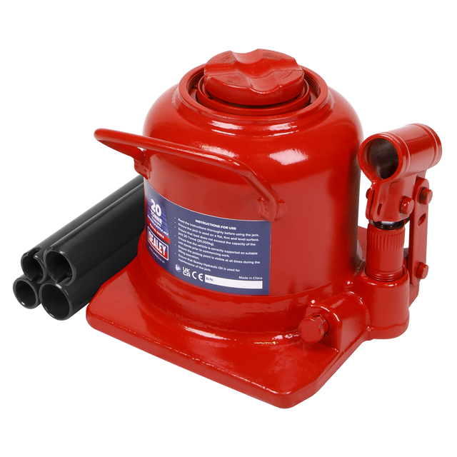 Sealey BJ20LE Low Profile Telescopic Bottle Jack 20 Tonne