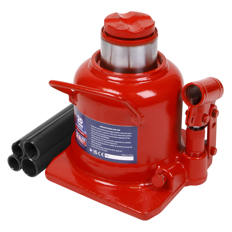 Sealey BJ20LE Low Profile Telescopic Bottle Jack 20 Tonne - additional view 3