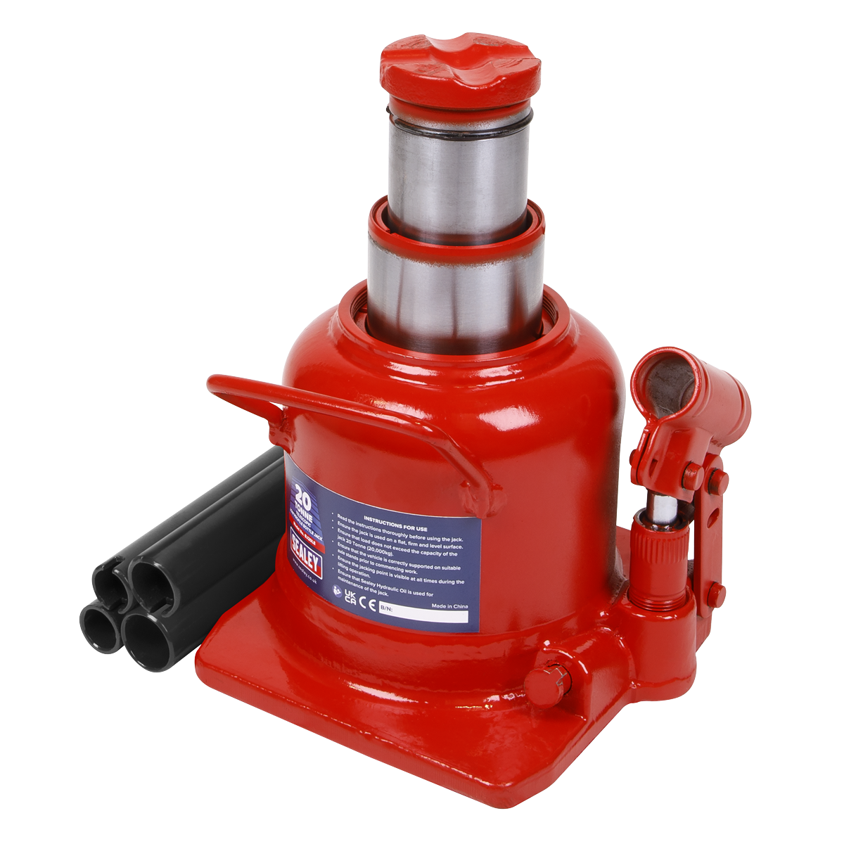 Sealey BJ20LE Low Profile Telescopic Bottle Jack 20 Tonne - additional view 4