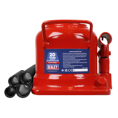 Sealey BJ20LE Low Profile Telescopic Bottle Jack 20 Tonne - additional view 2