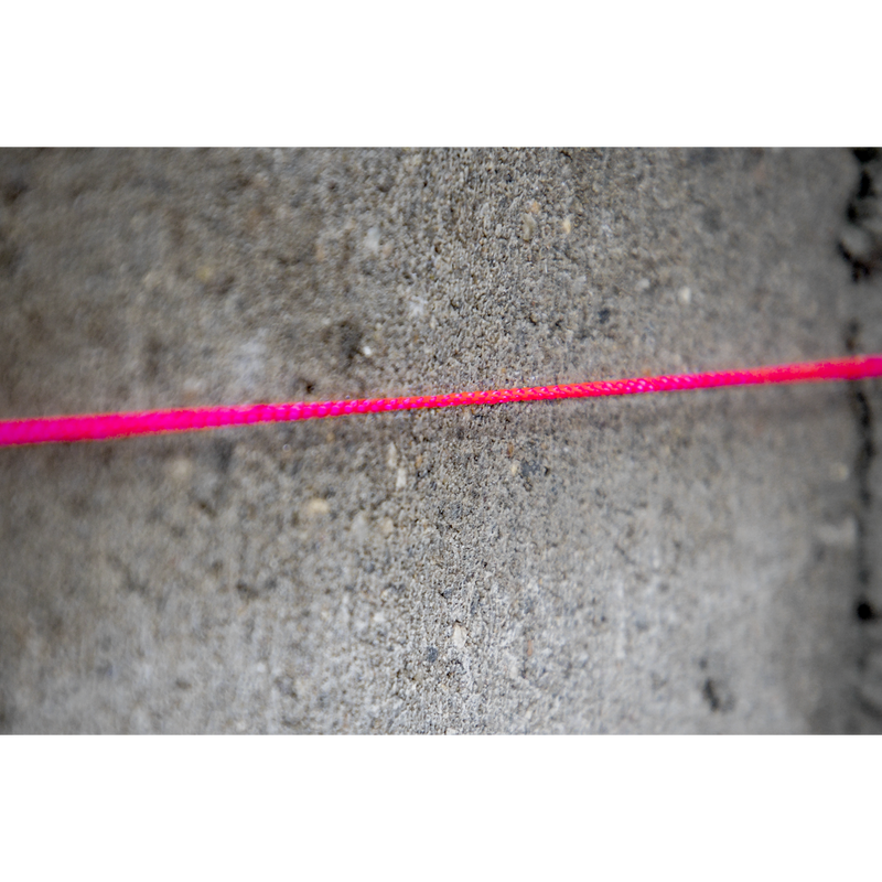 Sealey BLP1 Braided Nylon Brick Line 76m - Pink - additional view 7