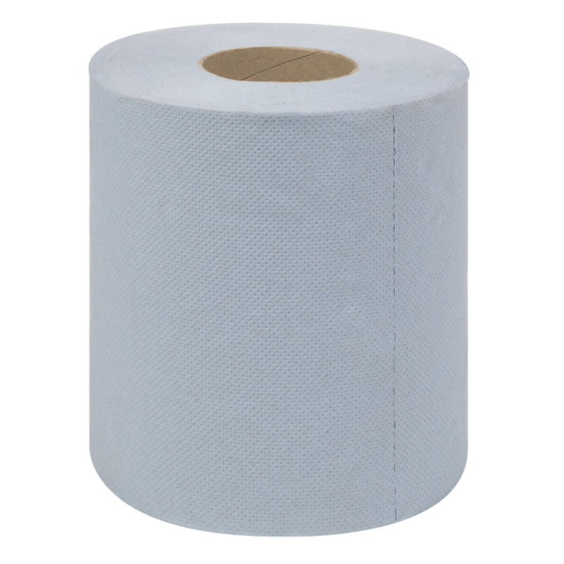 Sealey BLU60 2-Ply Embossed Blue Paper Roll 60m - Pack of 6 - additional view 4