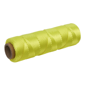 Sealey BLY1 Braided Nylon Brick Line 76m - Yellow