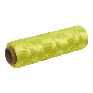 Sealey BLY1 Braided Nylon Brick Line 76m - Yellow