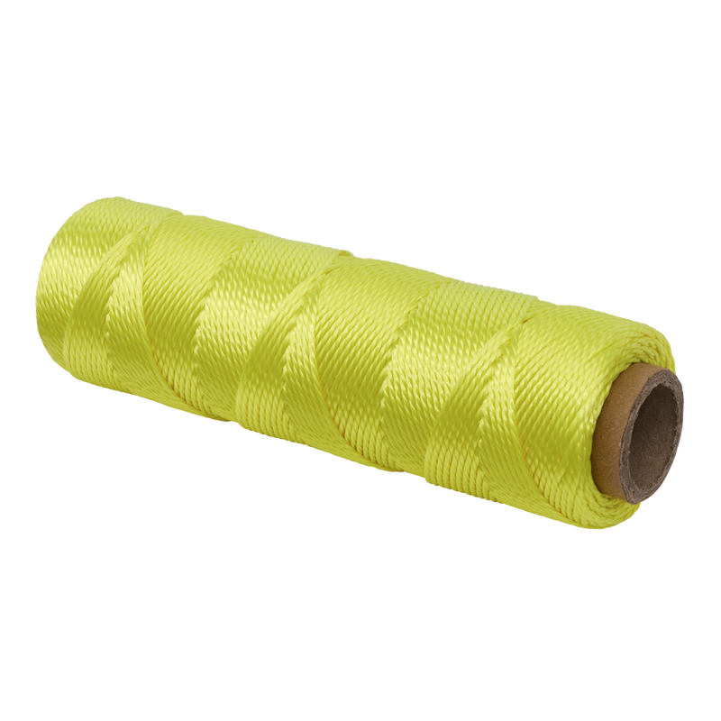 Sealey BLY1 Braided Nylon Brick Line 76m - Yellow - additional view 2