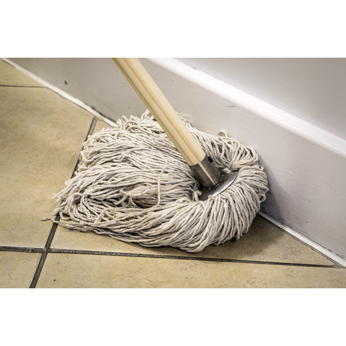 Sealey BM02 Pure Yarn Cotton Mop 225g - additional view 5
