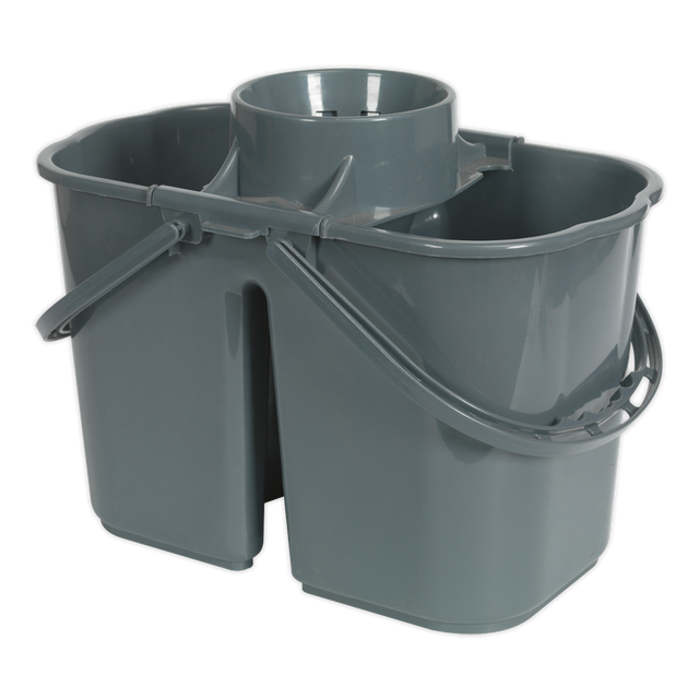 Sealey BM07 Mop Bucket 15L - 2 Compartment