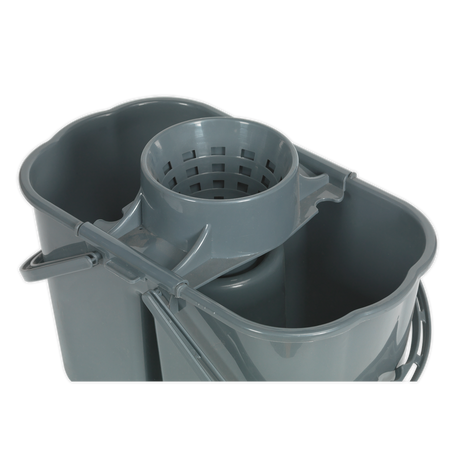 Sealey BM07 Mop Bucket 15L - 2 Compartment - additional view 2