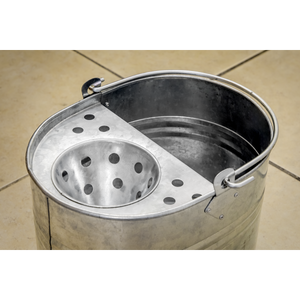 Sealey BM08 Mop Bucket 13L - Galvanized - additional view 5