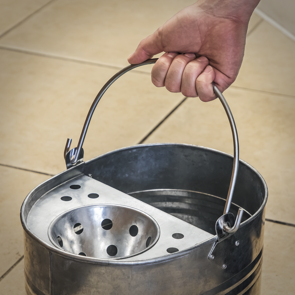 Sealey BM08 Mop Bucket 13L - Galvanized - additional view 6