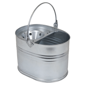 Sealey BM08 Mop Bucket 13L - Galvanized