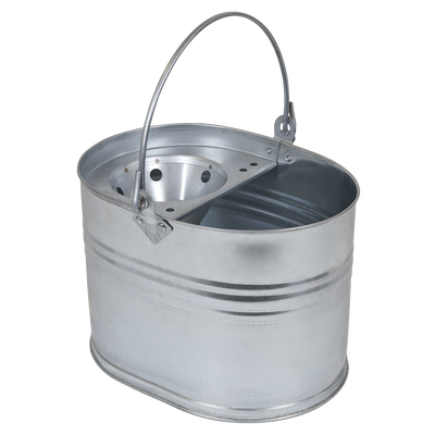 Sealey BM08 Mop Bucket 13L - Galvanized