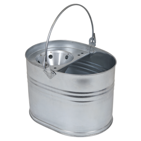 Sealey BM08 Mop Bucket 13L - Galvanized