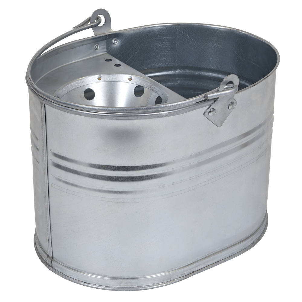 Sealey BM08 Mop Bucket 13L - Galvanized - additional view 4
