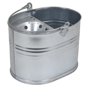 Sealey BM08 Mop Bucket 13L - Galvanized - additional view 4
