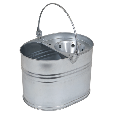 Sealey BM08 Mop Bucket 13L - Galvanized - additional view 2