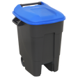 Sealey BM100B Refuse/Wheelie Bin 100L - Blue
