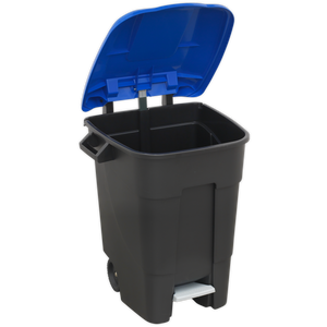 Sealey BM100PB Refuse/Wheelie Bin with Foot Pedal 100L - Blue - additional view 3