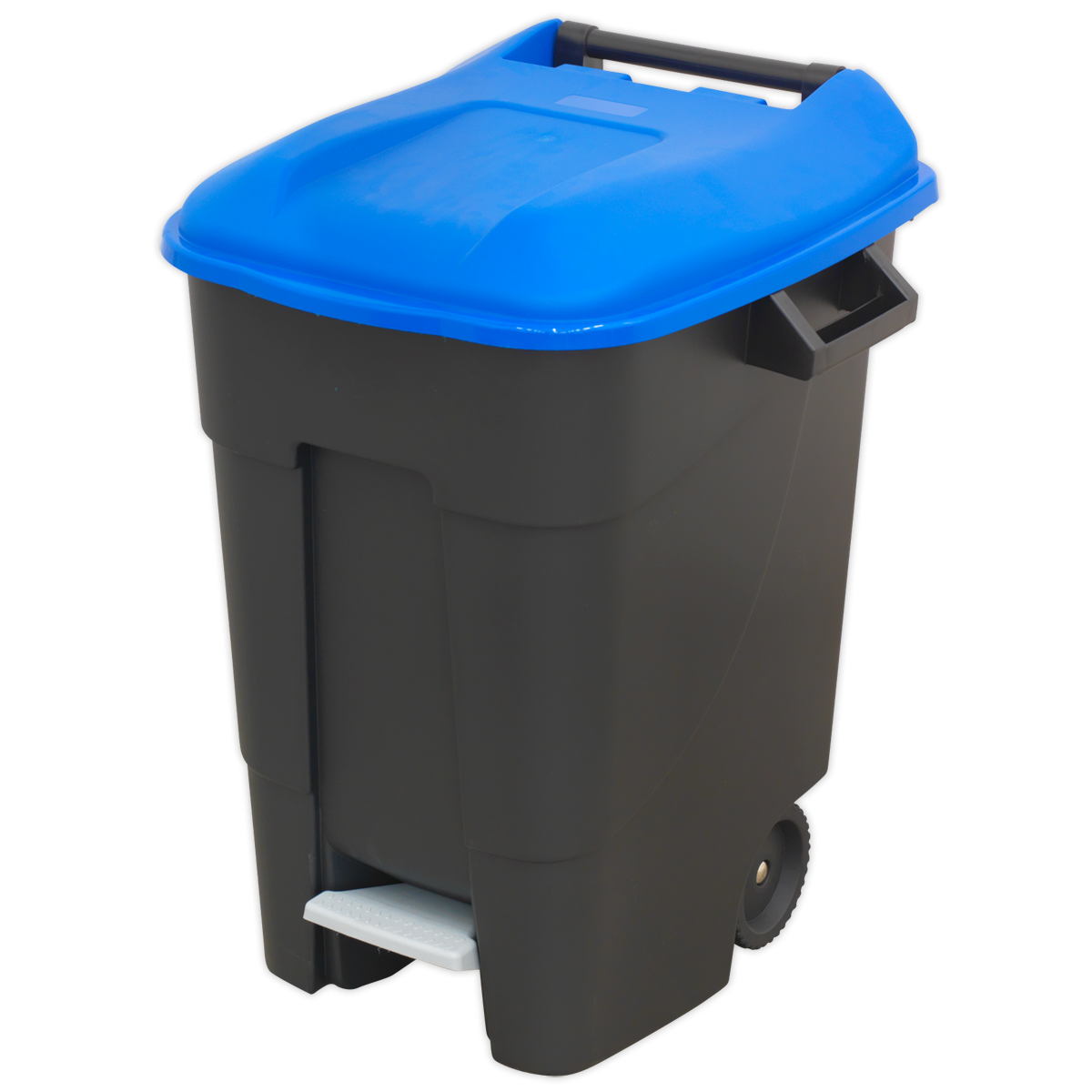 Sealey BM100PB Refuse/Wheelie Bin with Foot Pedal 100L - Blue - additional view 2