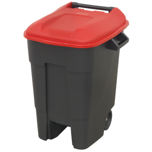 Sealey BM100R Refuse/Wheelie Bin 100L - Red - additional view 3