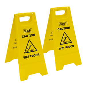 Sealey BM120 Wet Floor Signs - Pack of 2 - additional view 2