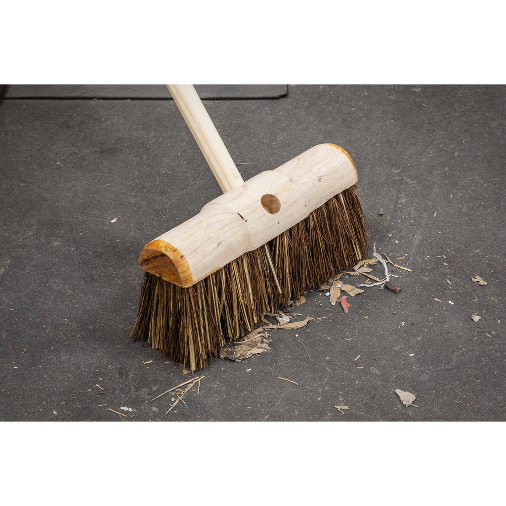 Sealey BM13HX Stiff/Hard Bristle Broom 13"(325mm) - additional view 2