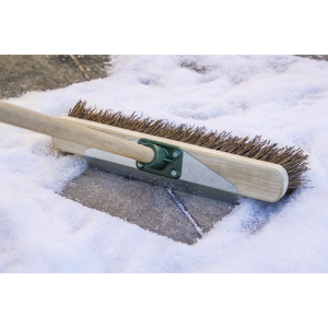 Sealey BM16SC Heavy-Duty Stiff/Hard Bristle Broom with Scraper 16"(405mm) - additional view 3