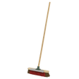 Sealey BM16SC Heavy-Duty Stiff/Hard Bristle Broom with Scraper 16"(405mm)