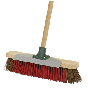 Sealey BM16SC Heavy-Duty Stiff/Hard Bristle Broom with Scraper 16"(405mm) - additional view 5