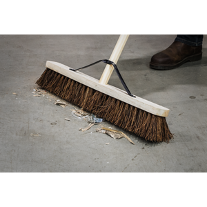 Sealey BM24H Stiff/Hard Bristle Broom 24"(600mm) - additional view 7