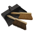 Sealey BM26 Dustpan & Brushes Metal