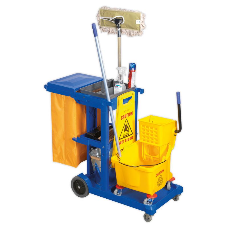 Sealey BM30 Janitorial Trolley - additional view 4
