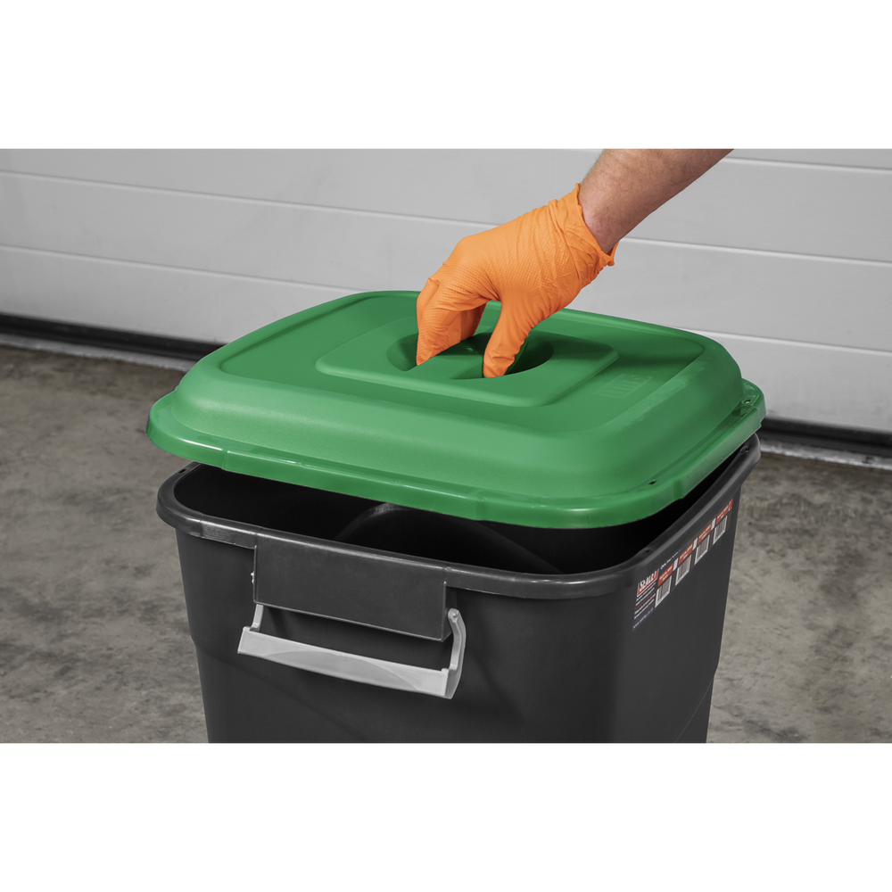 Sealey BM50G Refuse/Storage Bin 50L - Green - additional view 8