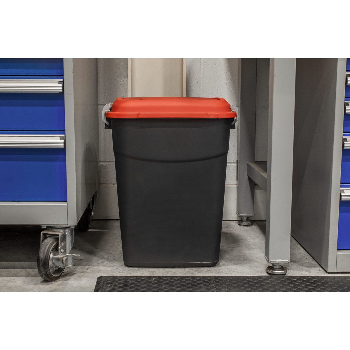 Sealey BM50R Refuse/Storage Bin 50L - Red - additional view 3