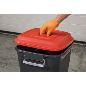 Sealey BM50R Refuse/Storage Bin 50L - Red - additional view 4