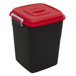 Sealey BM50R Refuse/Storage Bin 50L - Red