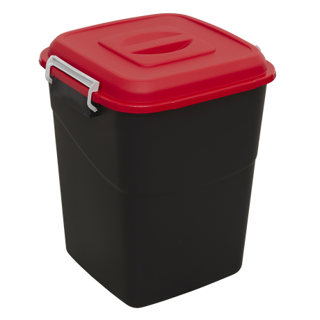 Sealey BM50R Refuse/Storage Bin 50L - Red