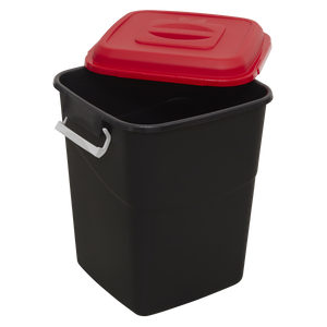 Sealey BM50R Refuse/Storage Bin 50L - Red - additional view 8