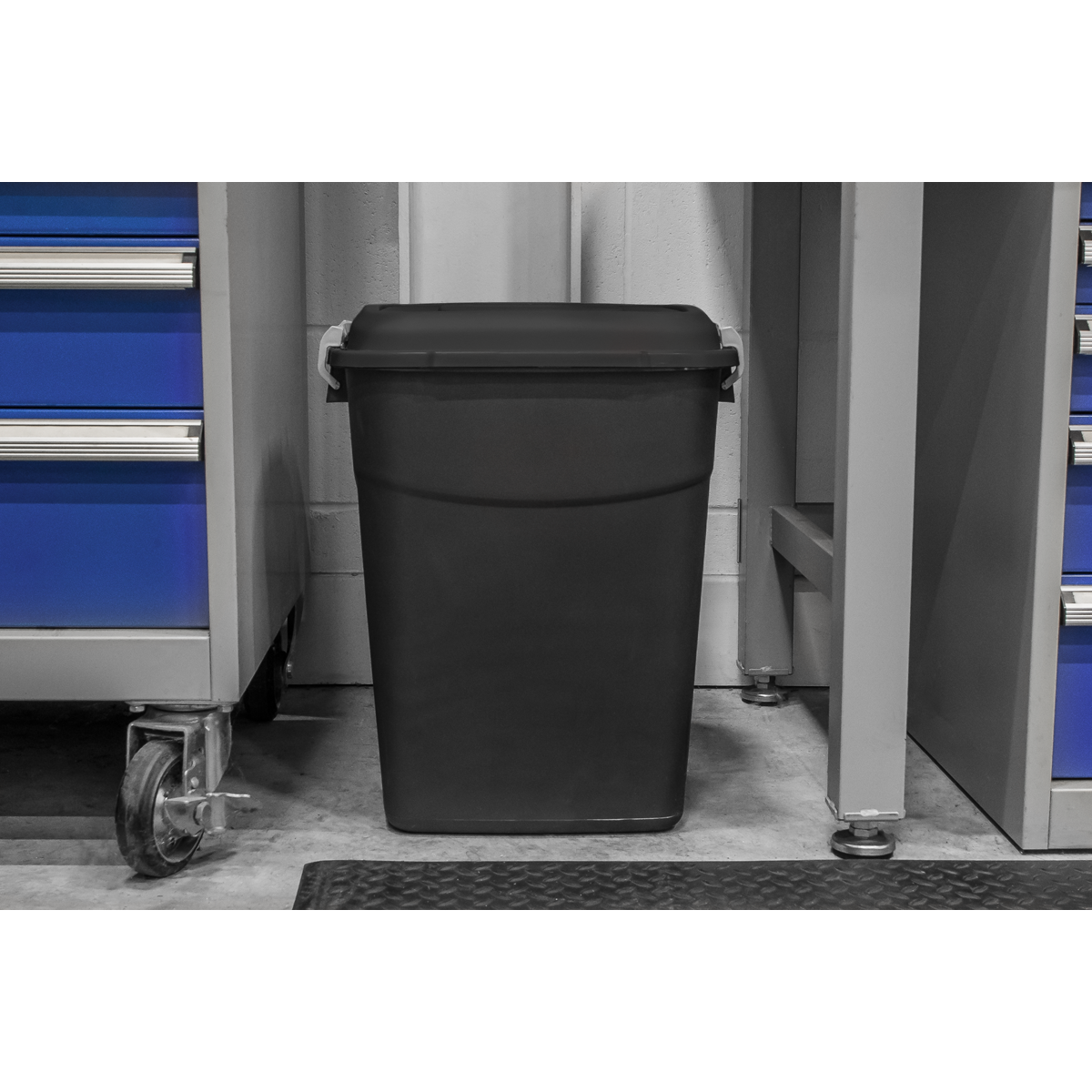 Sealey BM50 Refuse/Storage Bin 50L - Black - additional view 4