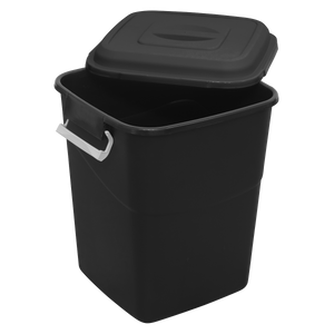 Sealey BM50 Refuse/Storage Bin 50L - Black - additional view 2